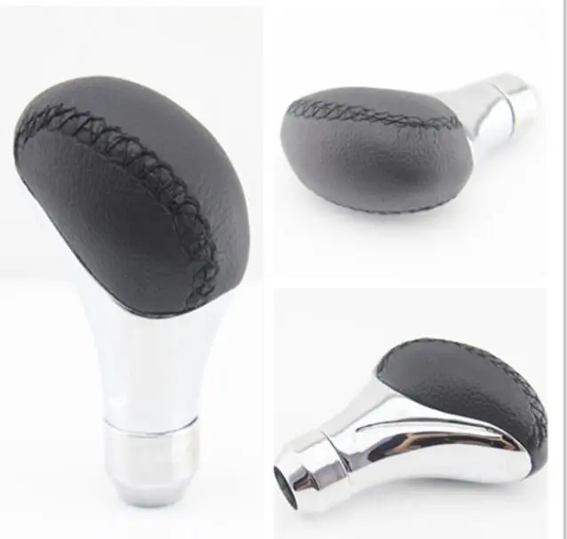 Cuero Universal Negro palanca 70x95mm coches manual cambio de mando de carbono manopla leva del cambio pookknop Cuero Universal Negro palanca 70x95mm coches manual cambio de mando de carbono manopla leva del cambio pookknop