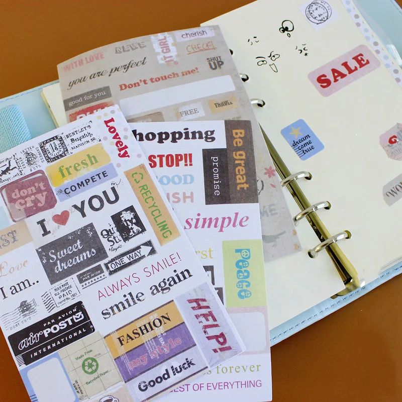 6 hojas/juego Vintage Punk Postmark Ponybrown pegatinas escamas sello tarjetas para Scrapbooking diario calendario cuaderno etiqueta papelería 6 hojas/juego Vintage Punk Postmark Ponybrown pegatinas escamas sello tarjetas para Scrapbooking diario calendario cuaderno etiqueta papelería