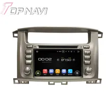 7″ Quad Core Android 5.1 Car GPS Navigation For Toyota Lander Cruiser 100 With Radio Multimedia Video Mirror Link 16GB Flash