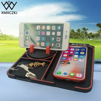 

XMXCZKJ Mobile Phone Car Mount Holder Anti-Slip Universal Stand For iPhone 8 X Support Cell Phone Dash Cradle Holder Sticky Pad