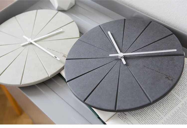 Силиконовые формы из силикагеля для цементных настенных часов, круглые Настенные часы из бетона, силиконовые формы для рукоделия, формы для дома, круглые пластины