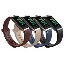 Многофункциональный OLED touch здоровья Мониторы Bluetooth Smart Браслет удаленного Камера анти-потерянный Шагомер Смарт Браслет