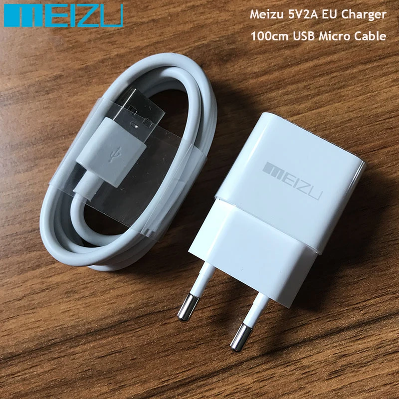 

Original Meizu 5V2A EU Fast Charger Power Adapter 100CM Micro USB Data Cable For MX3 Pro MX4 M5 M5S M6 M6S M6T M8 Note M8C Lite