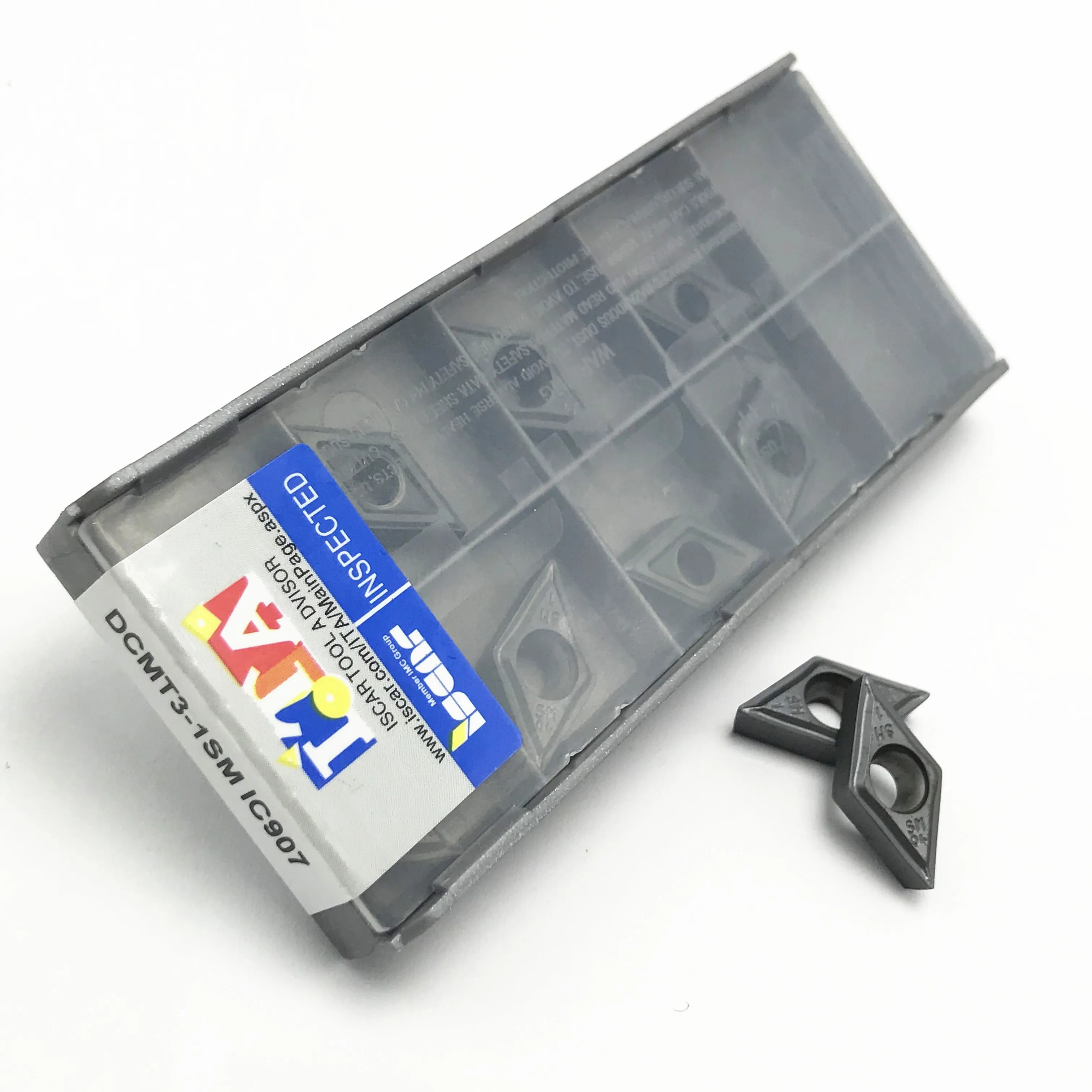 

20PCS tungsten carbide DCMT11T304 SM IC907 / 908 internal turning tool dcmt 11t304 carbide insert CNC lathe tool cutting tool