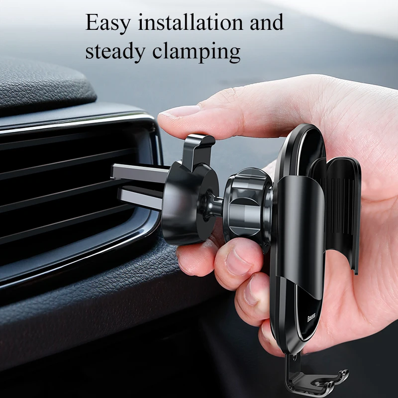  Baseus Universal Auto Telefon Halter Für iPhone X 8 7 6 Samsung S9 Auto Air Vent Telefon Stand Halt