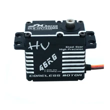 JX CLS-HV7346MG 46KG Coreless Servo Steel Gear Waterproof CNC Aluminium Shell for DIY RC Car Helicopter 1/8 Car Crawler Buggy