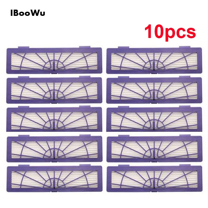 

10pcs Replacement HEPA dust filter for Neato BotVac 70e,75 80 85 D5 series Robotic Vacuum Cleaners Robot parts