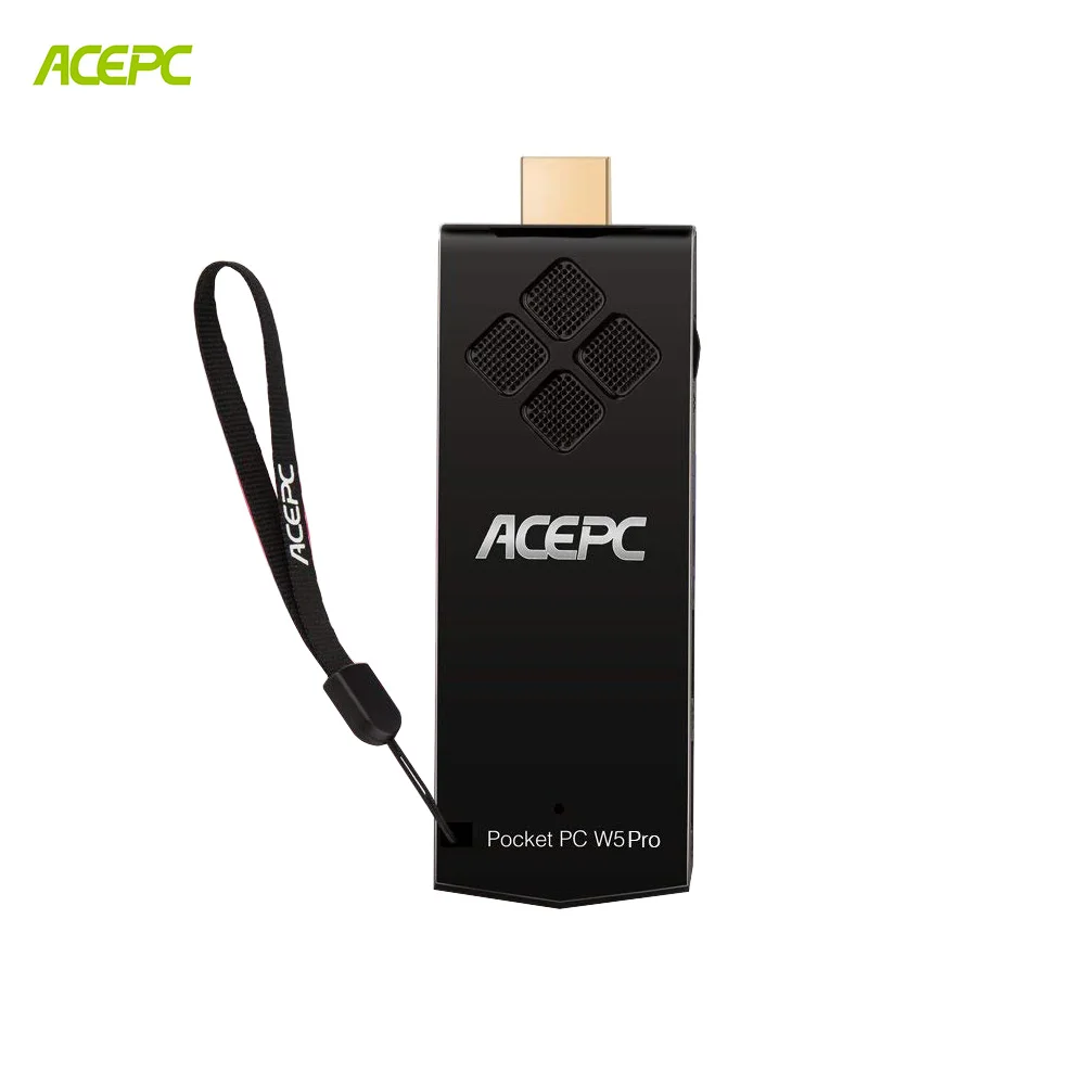W5 Pro Mini Computer Stick Windowns 10 Mini PC Intel Atom Z8350 4GB DDR 64GB eMMC Support 4K HD,2.4G//5G WiFi CC,BT 4.2