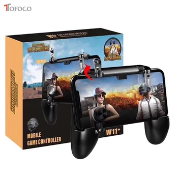 

W11 For PUBG Moblie Phone Wireless Control Controller Gamepad for Android IOS Phone Games For Knives Out Rules of Survival