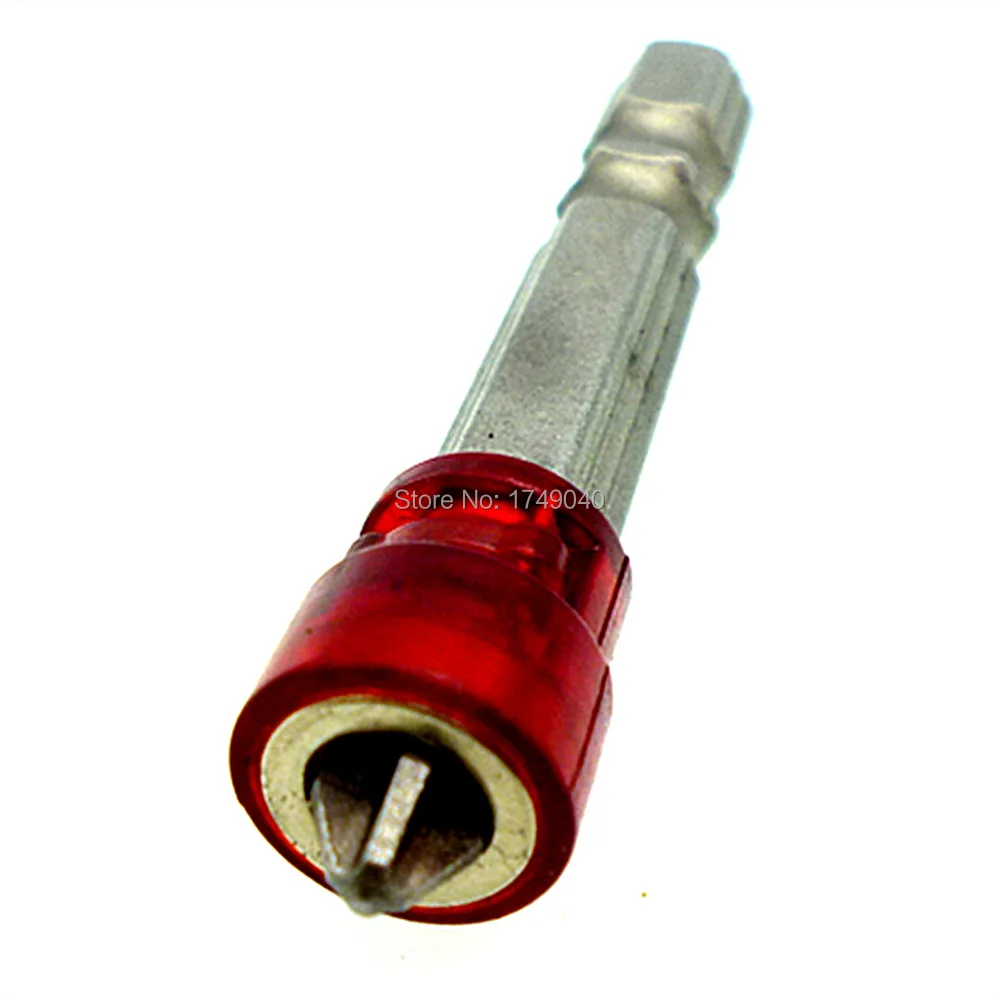 

50mm PH2 Screwdriver Bit Tool Magnetic Phillips Drywall / Plasterboard Screw Driver Bits 1/4" Hex Shank With Depth Stop