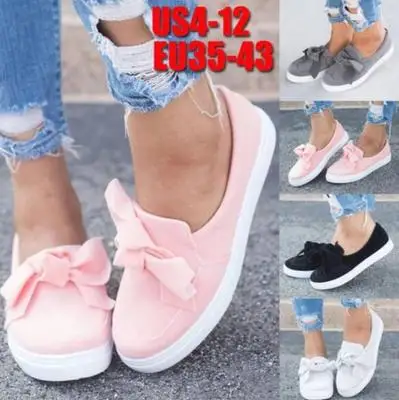 

Shoes Women Casual Flat Sneakers Flock Slip On Shallow Vulcanized Shoes Ladies Flats Footwear MH270