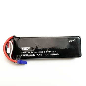 Original Hubsan H501C H501S X4 batería 7,4 V 2700mAh lipo batería 10C 20WH batería para componentes para drones/cuadcópteors RC