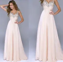 Tatlı Lady Derin V Uzun Abiye Halter Uzun-parti-elbise Için Zemin Pullu Şifon Abaya Sling Robe De Soiree Seksi CK157