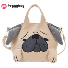 Персонализированная сумка для собак Шарпей, зимний уникальный подарок для детей, забавная сумка на плечо в форме щенка, детские сумки на плечо, новинка