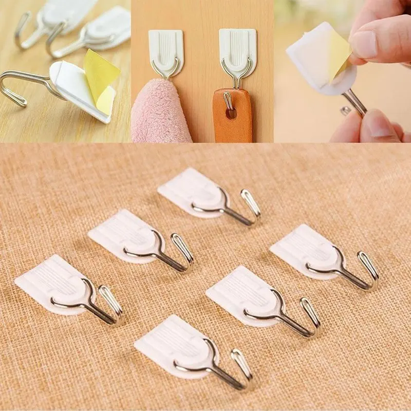 Strong Powerful Hook For Kitchen And Bathroom Home Durable Self