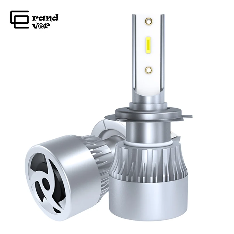 

2PCS CSP 60W 6000LM Car Lamps H8 H11 Fog Lights H7 LED Headlight H1 H4 HB3 9005 HB4 9006 LED For Auto Headlamp 12v 6000k