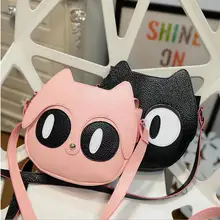 Новинка года; модная милая сумка-мессенджер с рисунком кота для маленьких девочек; детская сумка принцессы; детская школьная сумка; сумка через плечо для детей