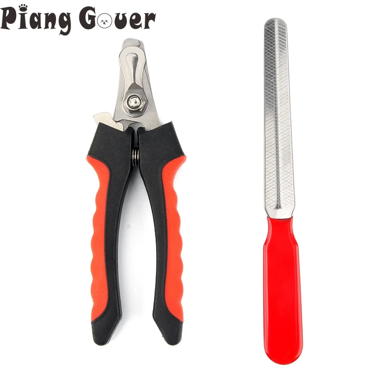 

Pet Feeders Supplies Plastic Small Dog Nailclippers Stainless Steel Cat Nail Cutter Red Blue Pink