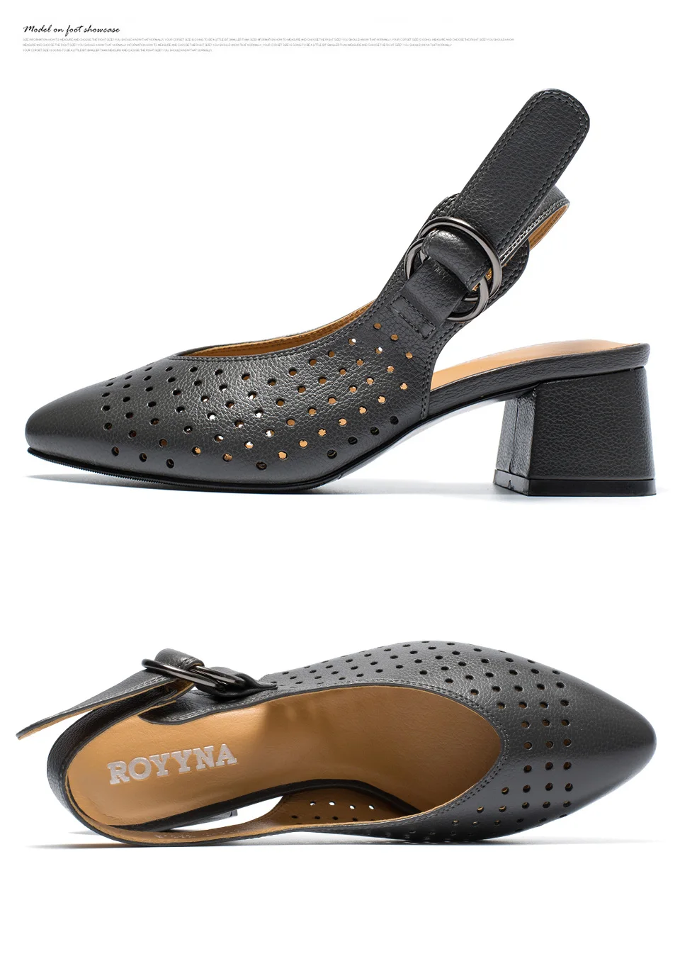 ROYYNA/Новинка; модные стильные женские босоножки с пряжкой; Femme; Летняя обувь в горошек; удобная женская обувь; Chaussure Femme zapatos mujer