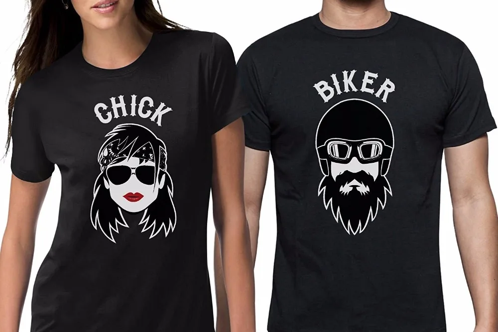biker couple shirts
