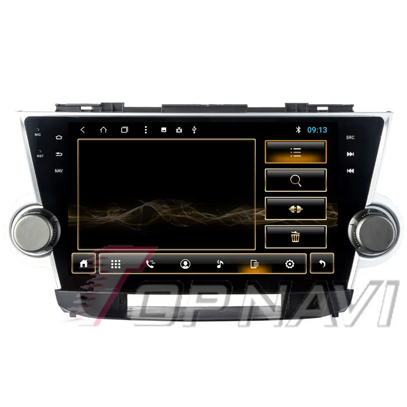 car video player For Toyota Highlander 2008