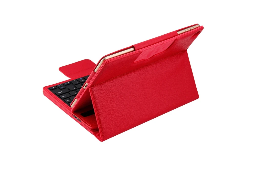 Клавиатура Чехол для iPad Air 2 A1566 A1567 Беспроводной Bluetooth Keboard Чехол для iPad Air 2 A1566 Флип кожаный чехол подставка + ручка