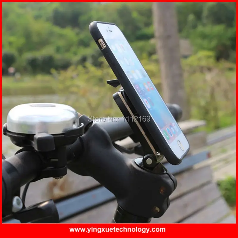 Adjustable Compact Cycling Cellphone Holders Stem Cap Mount With