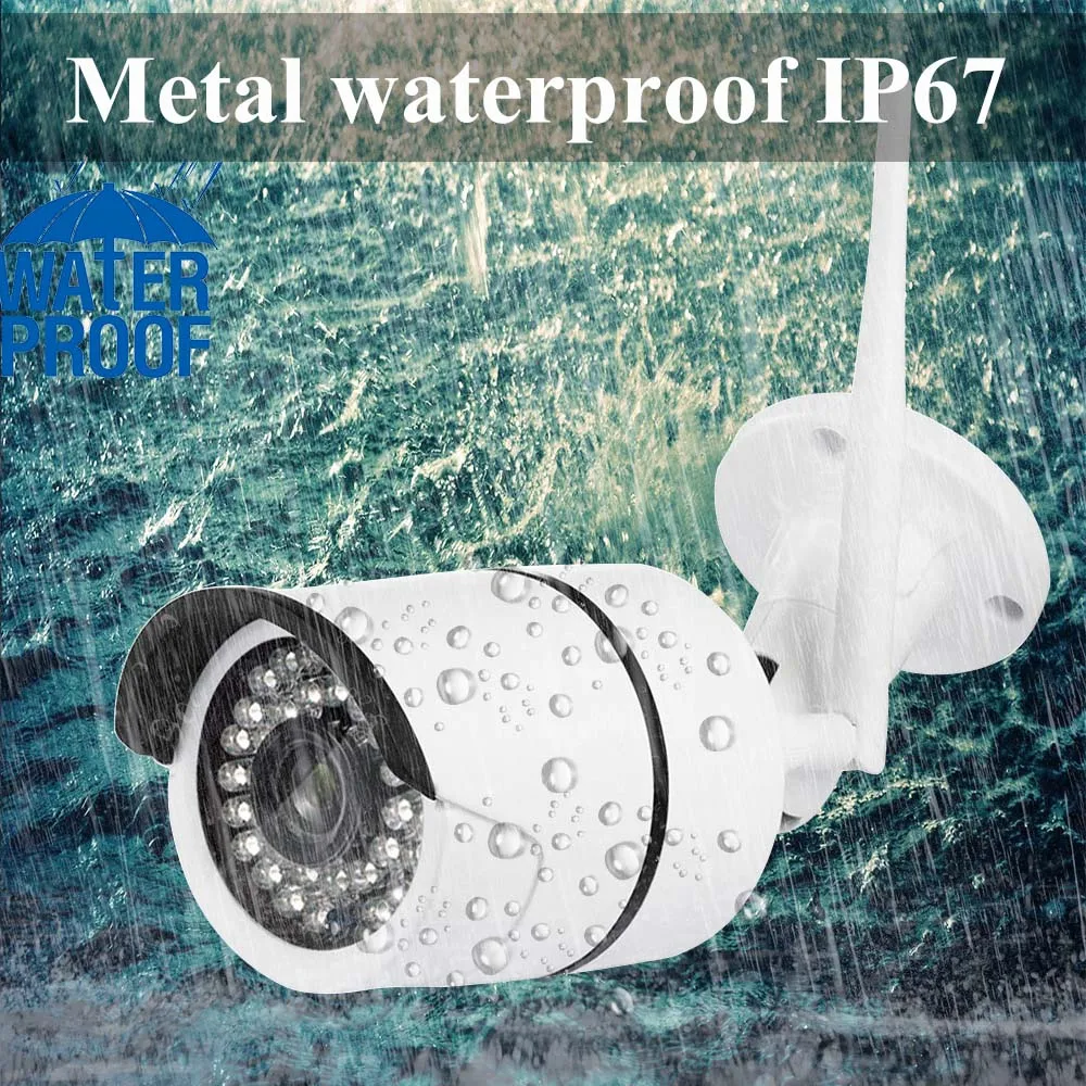 1080 P 2MP IP камера наблюдения CCTV наружная пуля Wi Fi системы безопасности
