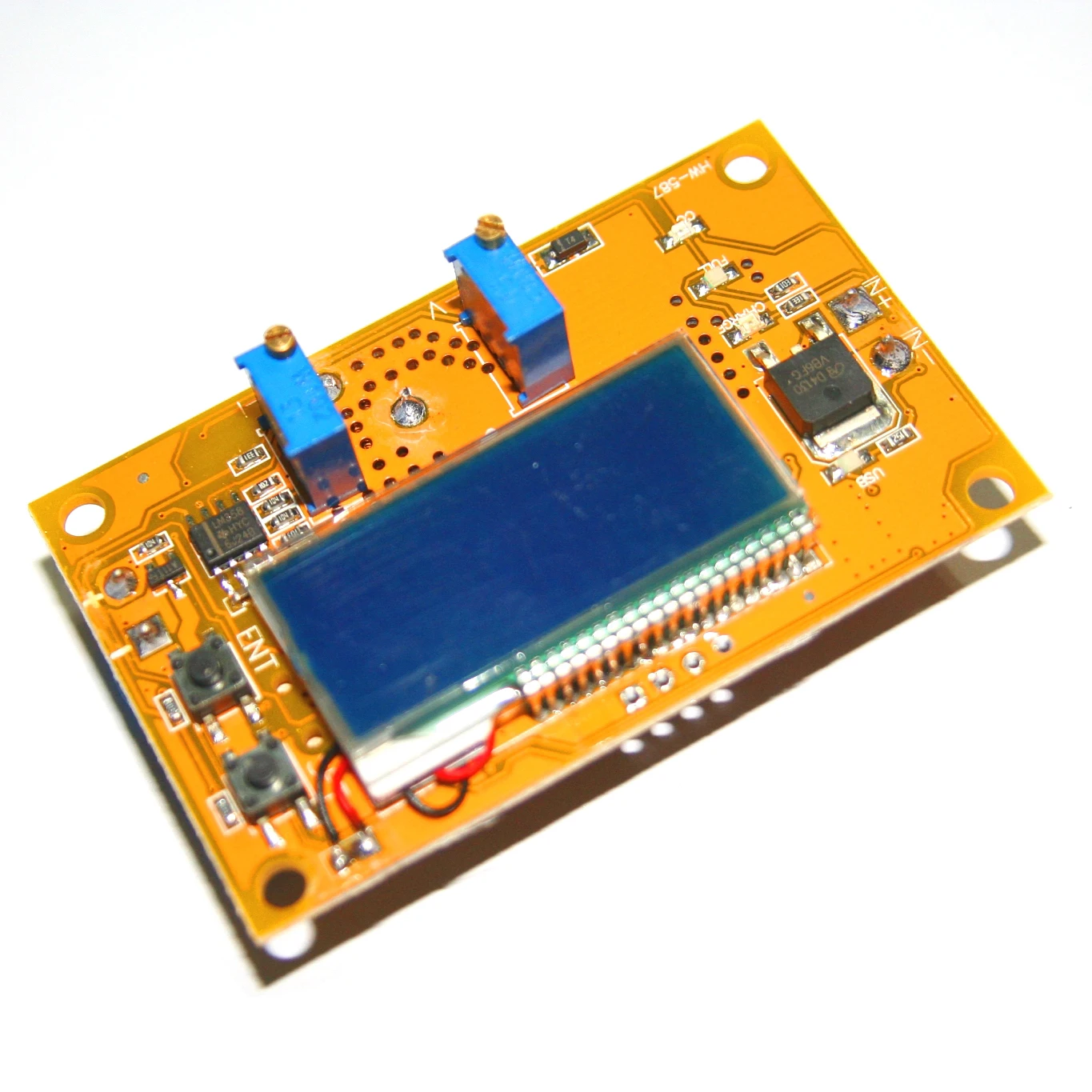 

Step-down Module LCD Digital DC-DC Adjustable Step-down Module DIY Kit Voltage/Current Voltmeter Ammeter Peak Current 5A