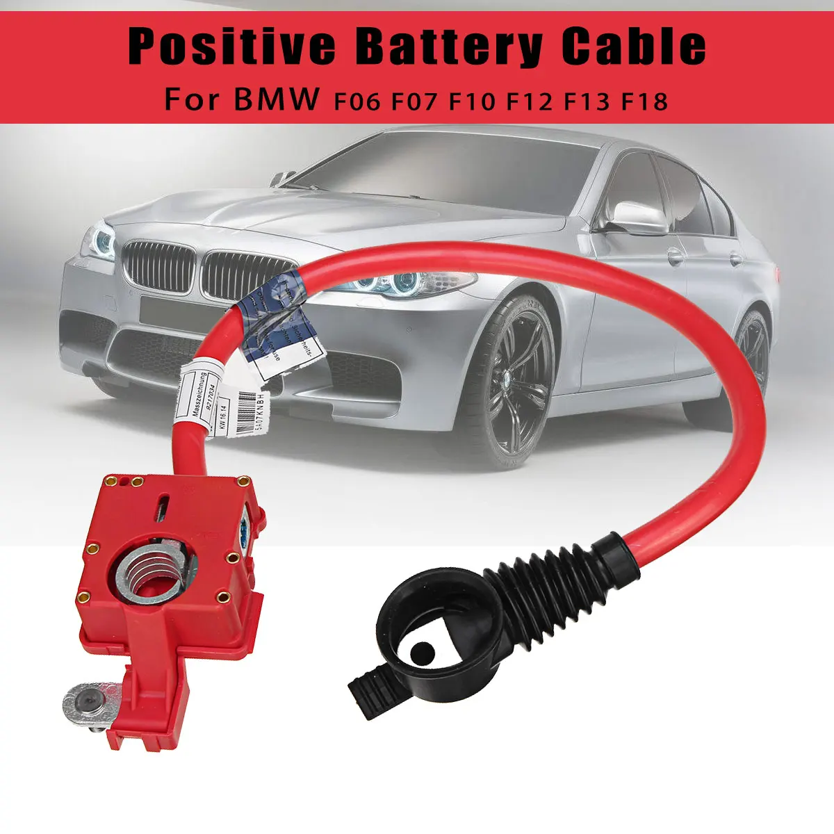 Comprar Cable positivo de la batería de coche accesorios 61129217036 BMW 61129253111 para F20 F21 F22 F87 F23 F06 F07 F10 F12 F13 F18 3,0 4.4L