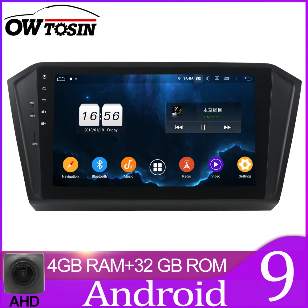 Perfect Owtosin Car Radio Multimedia Video Player Navigation GPS Android 9.0 For Volkswagen VW Passat 2014 2015 2016 2017 2018 2019 Car 0 Perfect Owtosin Car Radio Multimedia Video Player Navigation GPS Android 9.0 For Volkswagen VW Passat 2014 2015 2016 2017 2018 2019 Car 0