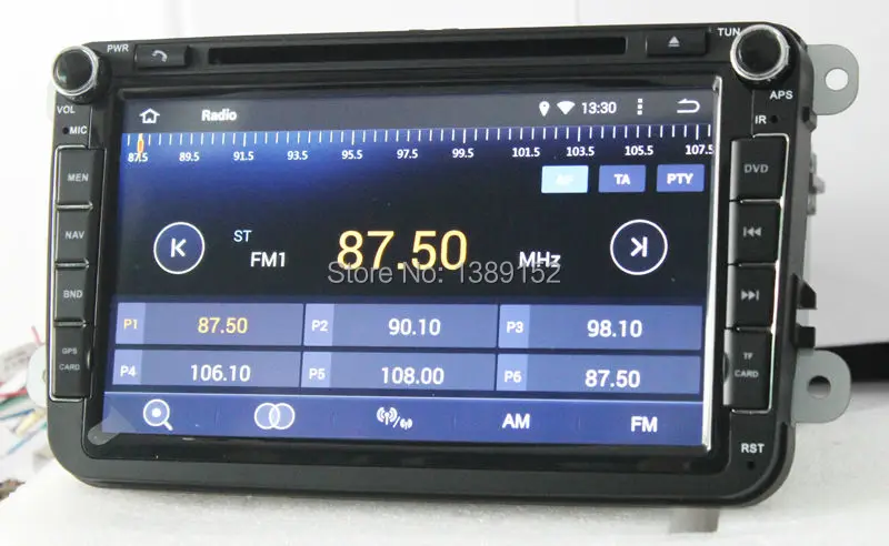 Android 4.4.4 Car DVD for 8inchs Wolkswagen Models 3