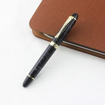 

JINHAO Luxury Brand Metal Roller Ball Pen High Quality Ballpoint Pens Stationery Office School Suppliers Free Shipping 2508