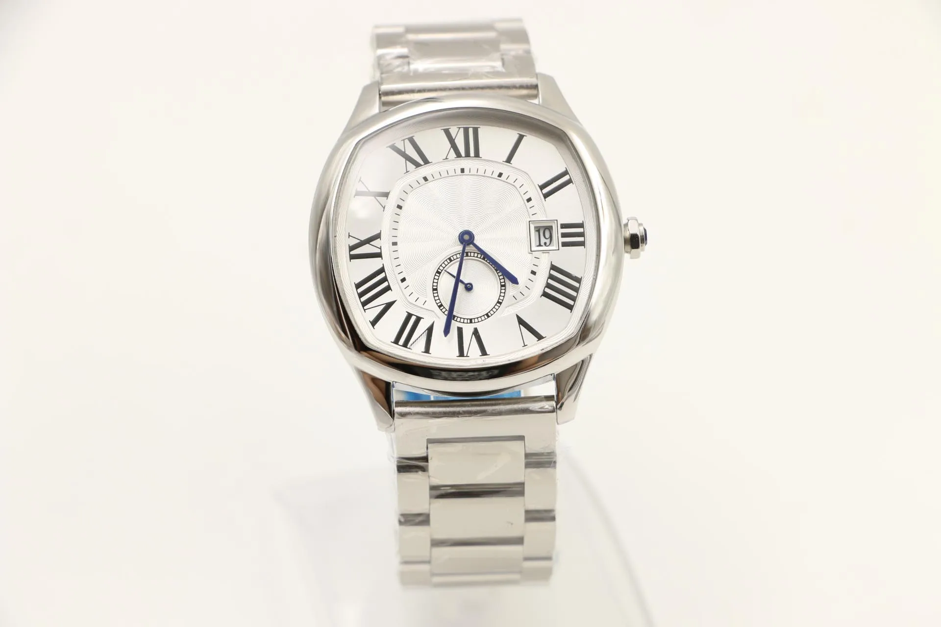 

U1 factory selling AAA high quality luxury men's watch 40MM white dial 2813 automatic mechanical stainless steel strap watch