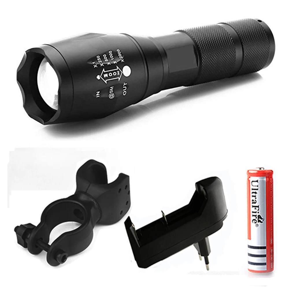 

8000 Lumen Bycicle Light LED 5 Mode L2 T6 Bike Front Torch Waterproof Flashlight For Bicycle Mountain Cycling Light