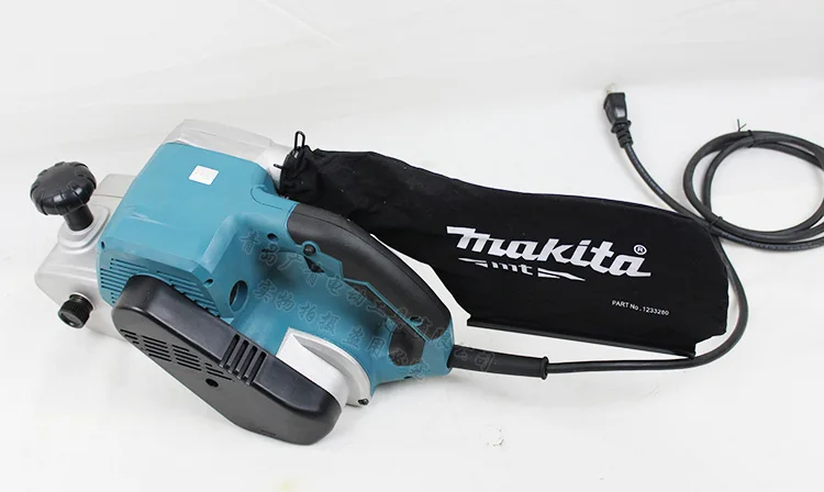 Японский Makita M9400B ленточный станок, ленточный шлифовальный станок, шлифовальный станок, может переворачивать металлический брус 940 Вт