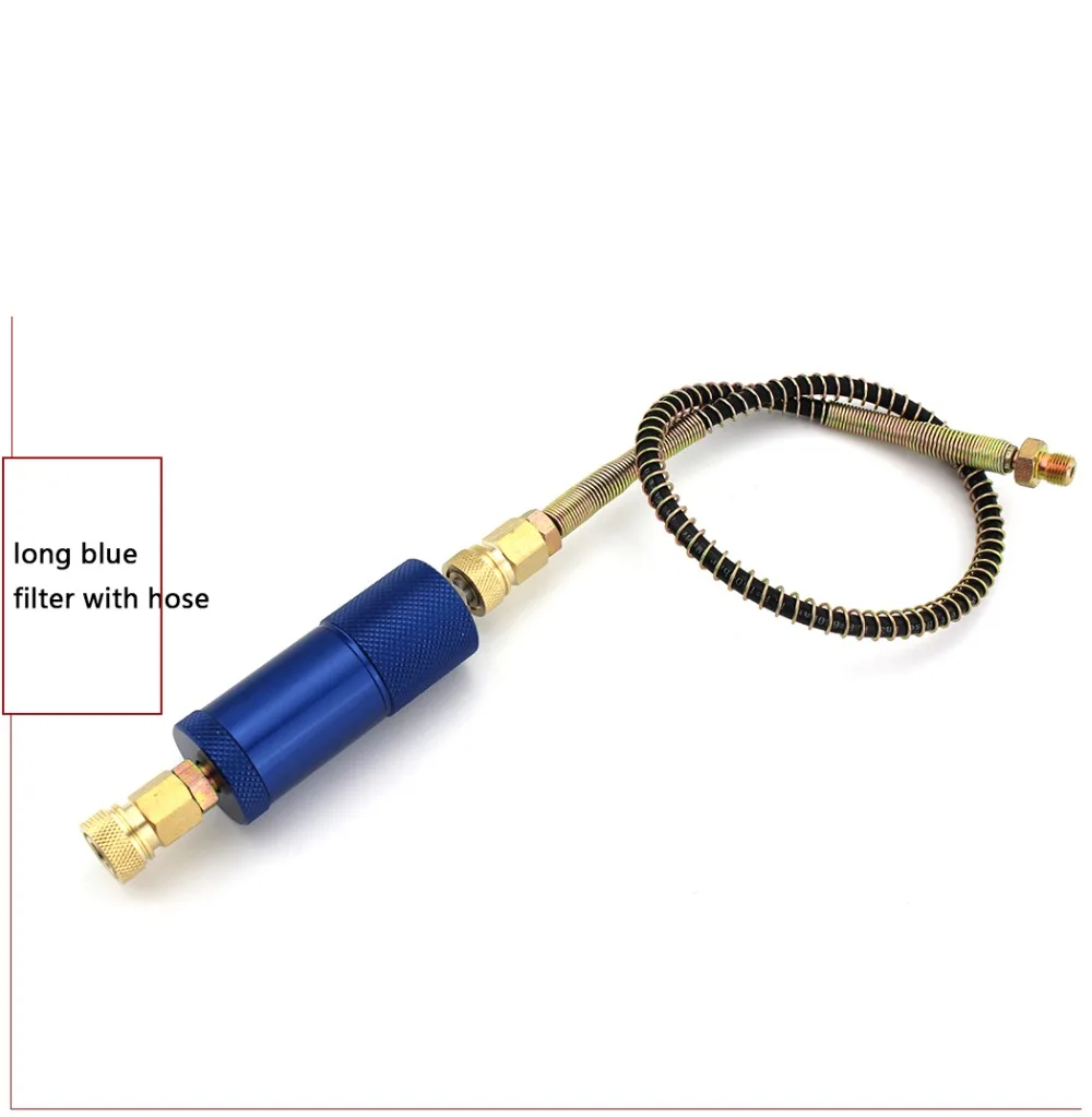 PCP Пейнтбол ВВС рук воздушный насос M10x1 вода маслоотделителя 300bar/4500psi быстрой смены навесного оборудования 50 см Давление шланг 8 мм