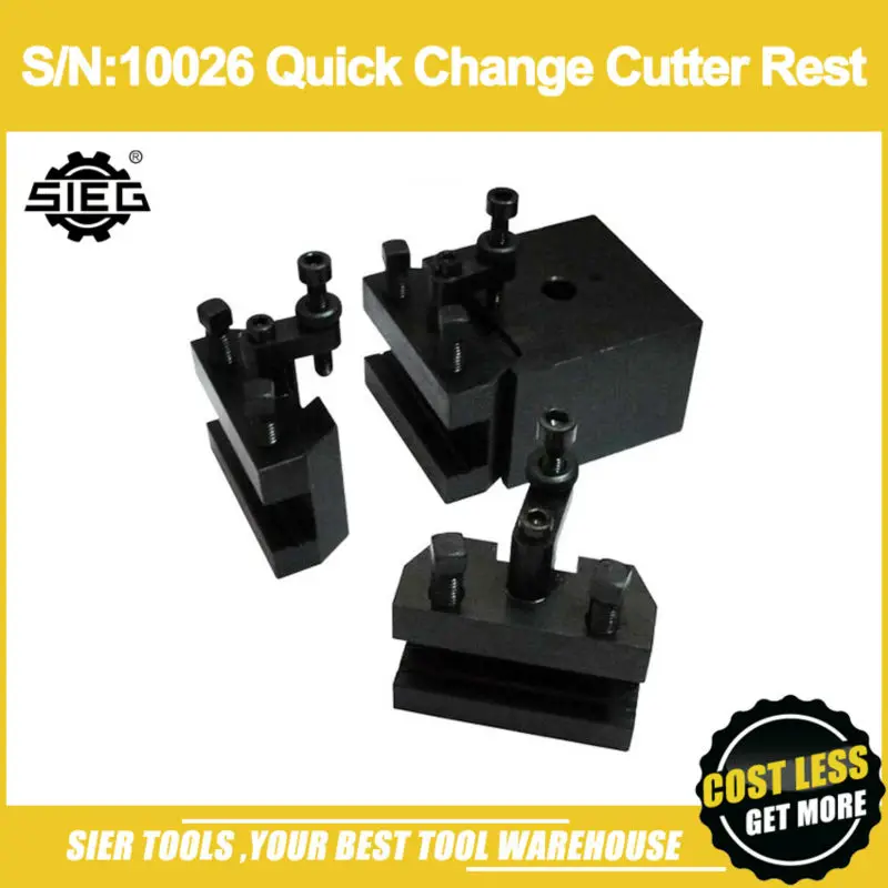 S/N:10026 быстросменный резак/SIEG C6/SC6/C6B/M6 инструмент|tool post|quick changequick change tool post |