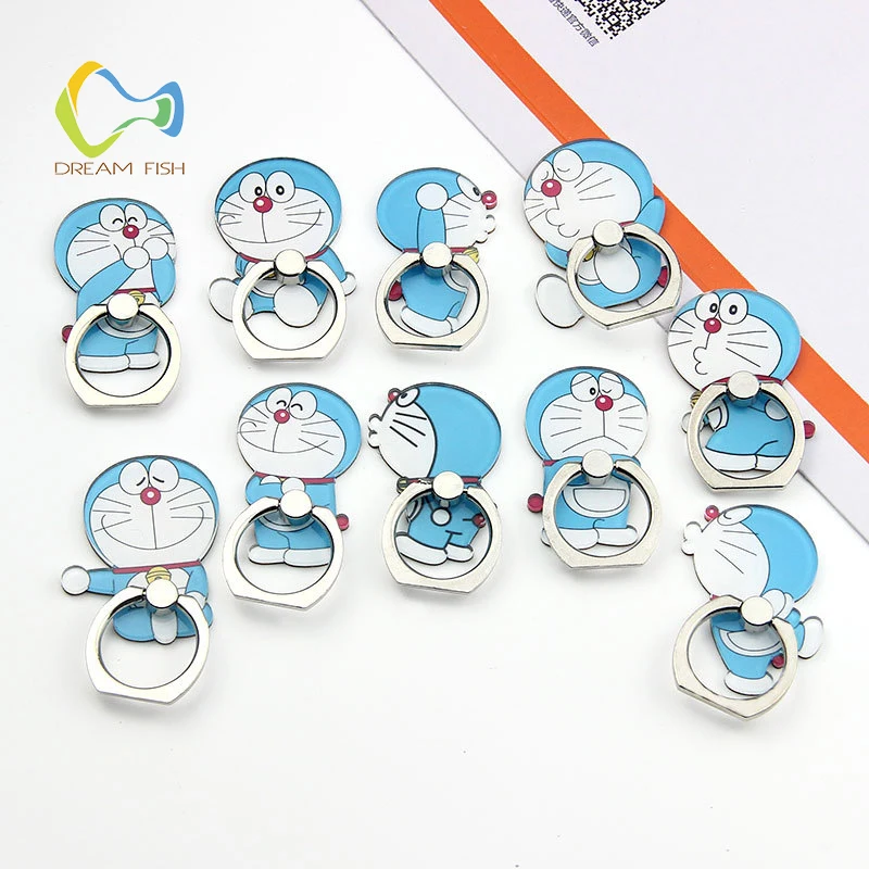 

Smartphone Holder Finger Ring Robot Cat 360 Degree Rotate Phone Popular Stand for Huawei Honor 9 Lite Soporte M Vil Coche