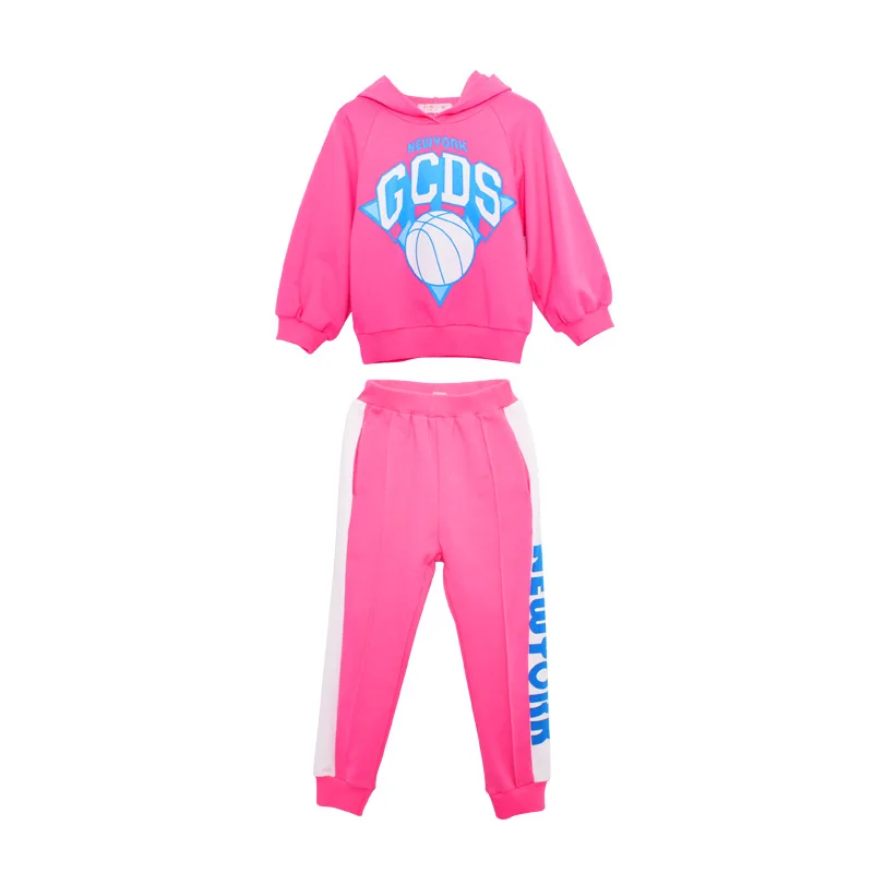 

New Autumn Kids Girls Clothes Children Clothing Set Fashion Sweatshirt +Pants Two-Piece Sport Suits Hoddies+pant Set 3-13T CA157