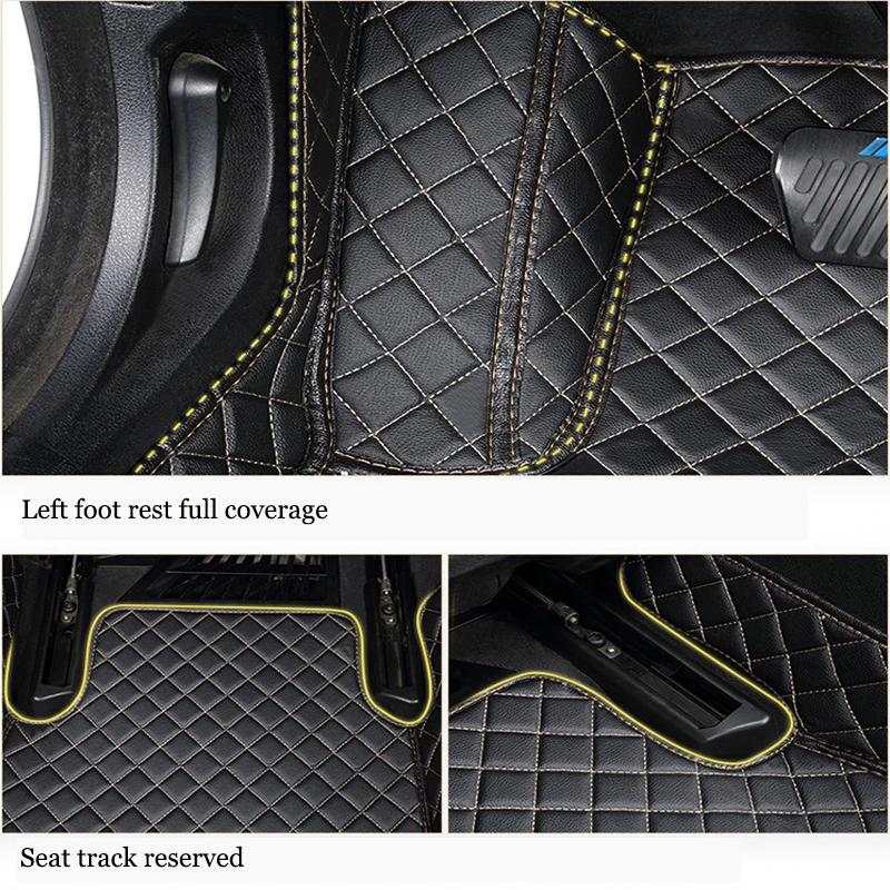 Пользовательские автомобильные коврики для всех 2-местный модели для toyota bmw Mercedes audi kia для всех моделей автомобильные аксессуары