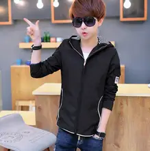 2016 new Teenage spring fashion jacket , men handsome slim outerwear mens Brand casual Cotton Coats M-XXXL