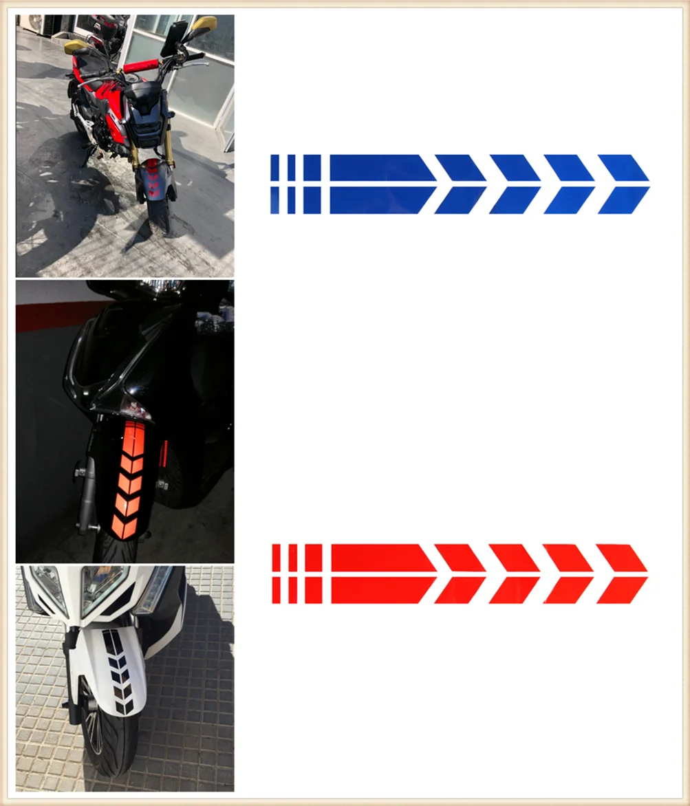 

Motorcycle car modeling wheel fender fuel tank reflective stickers for HONDA CBR650F CB650F CBF1000 VF750S SABRE VFR750 VFR800