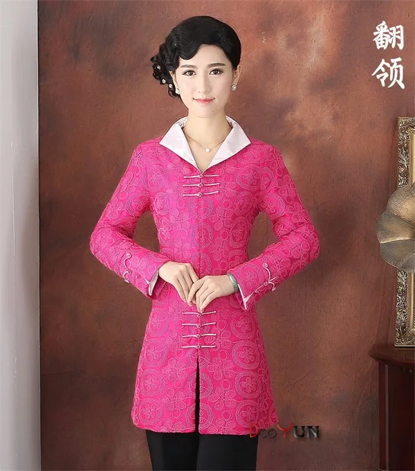 Nouveau Vêtements Fleur Veste Longue D'âge S Xxxl Style Mère lavande Classique De Satin Femmes Miiddle Gris Gris Manteau Applique Taille Bouton À SSrAq8Znv