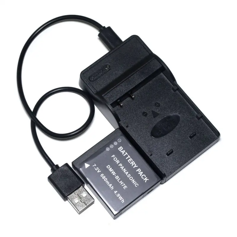 Фонарь для аккумулятора и зарядное устройство USB фотоаппарата Panasonic фонарь GX850 GM1