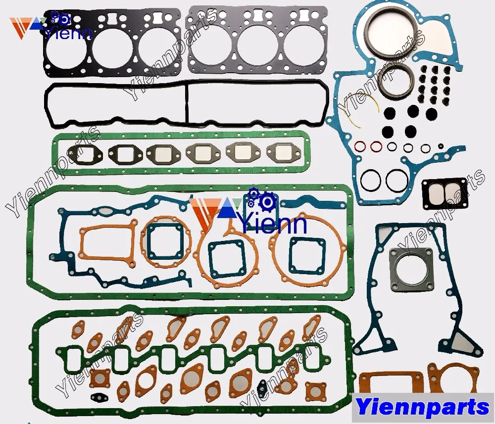 Полный комплект прокладок с прокладкой головки DOOSAN DAEWOO P126TI PU126TI 65 03901-0075 03901-0076 для