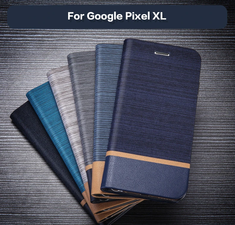 

Pu Leather Wallet Case For Google Pixel XL Business Phone Case For Google Pixel Flip Book Case Soft Tpu Silicone Back Cover