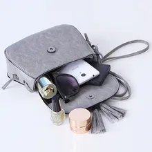 New Arrival Genuine Leather Female Shoulder Bag Tassel Women Cross body Bag Fashion Messenger Bag Small Flap Bags for Lady