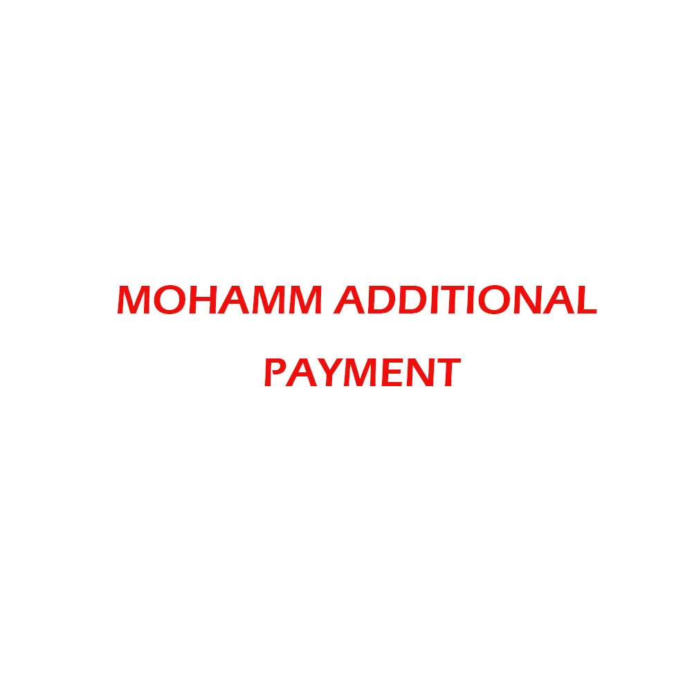 

MOHAMM CHARGE for buyers not real product please do not buy this without contacting with sellers