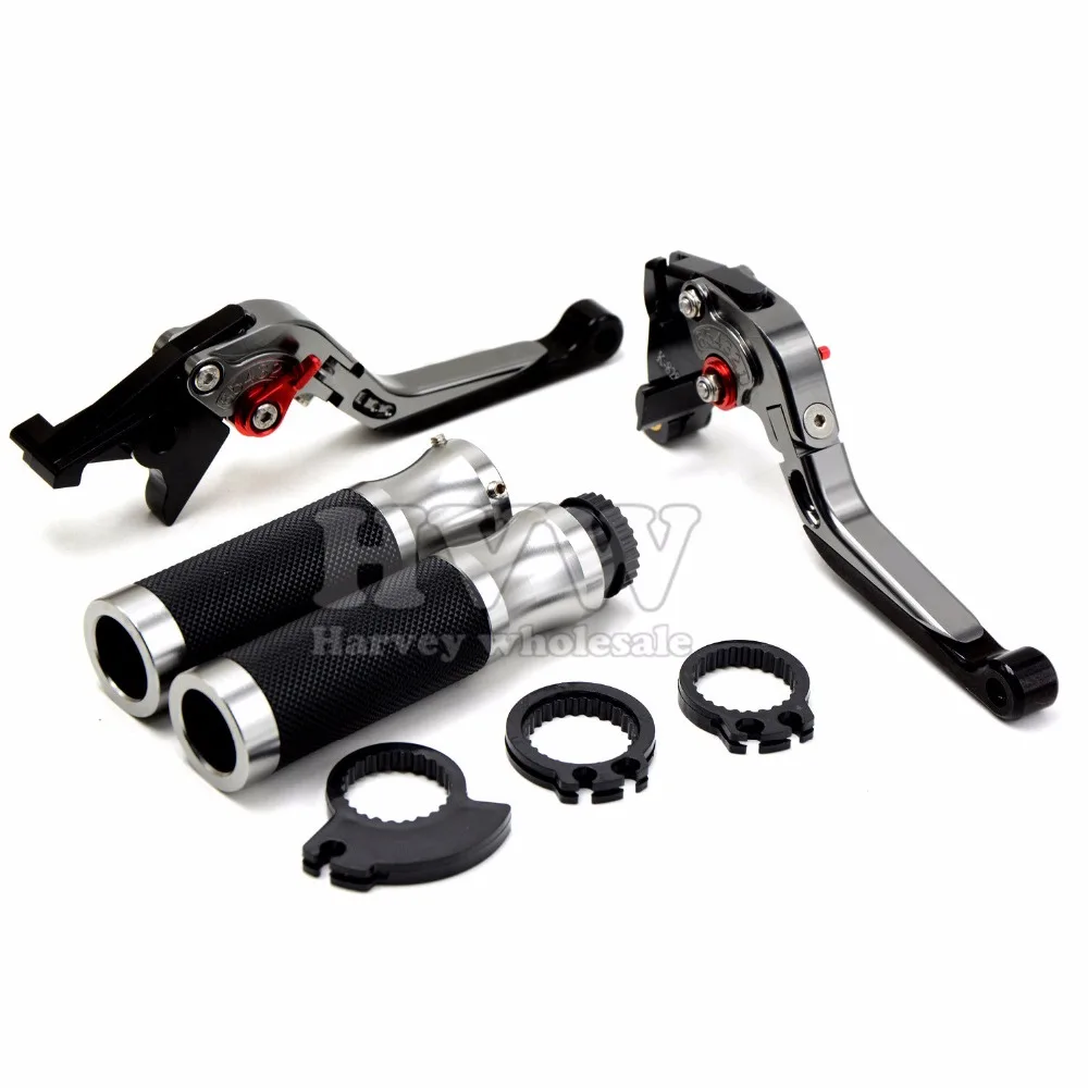 

CNC 22MM handlebar Grips Brake Clutch Levers FOR ducati 796 MONSTER 2011-2014 696 MONSTER 2009-2014 HYPERMOTARD 796 2010-2012